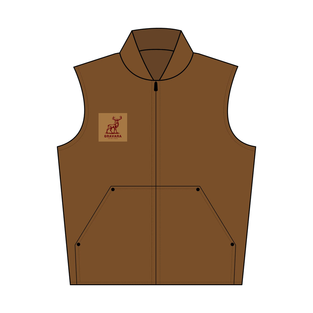 CornerStone® Unisex Washed Duck Cloth Vest (Embroidery)